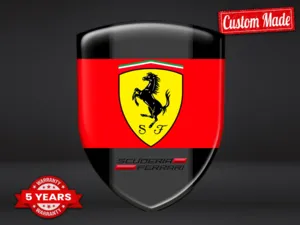 Ferrari Autoembleme Robust Hochwertig Professionell